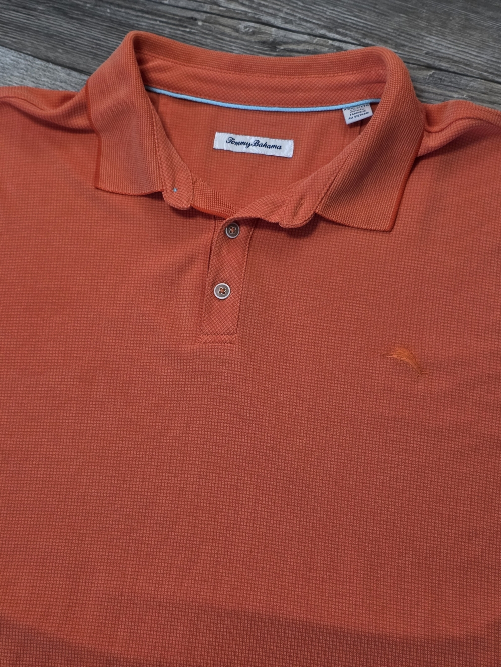 Tommy Bahama Men's All Square Mini-Grid Jacquard Pattern SS Polo Shirt Sz XXXL